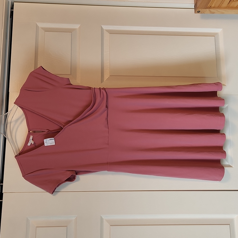 Maurices NWT rose wrap dress